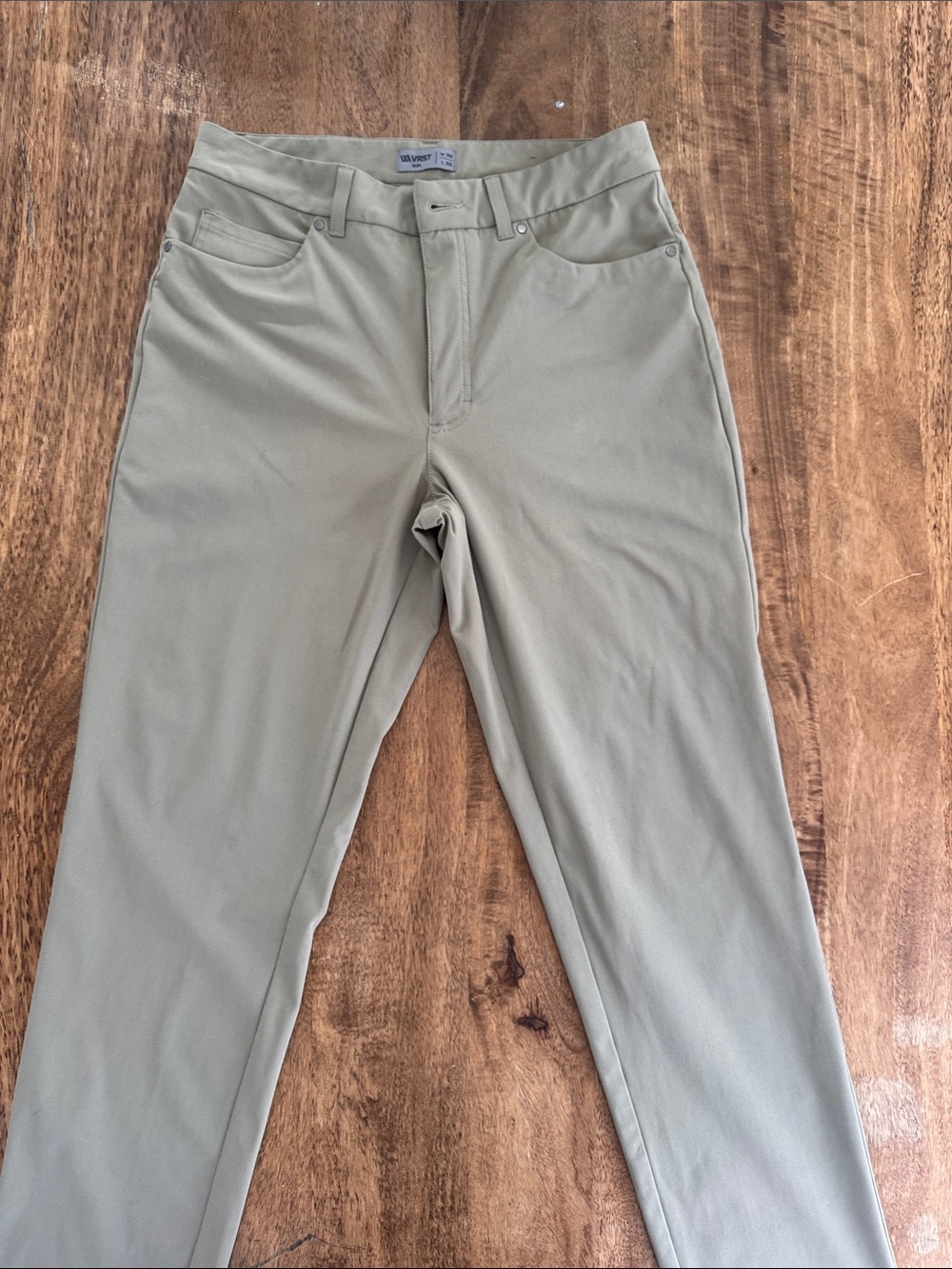 Vineyard Vines Men’s Olive/Tan Stretch Chinos